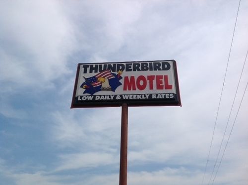 Thunderbird Motel Atoka Exterior foto